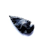 FLECHA Piedra Obsidiana Nevada 5 cm (Hechas a Mano)