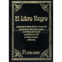 LIBRO Negro (Recetas y talismanes...) (Bolsillo - Terciopelo)