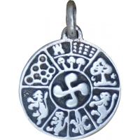Amuleto Plata Anillo Tetragramaton Talla 24