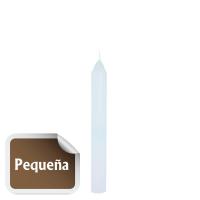 Vela Bujia Peque?a Celeste 11 x 1.2 cm (P24)