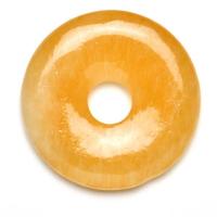 Colgante Donut Jade Amarillo o Aragonito