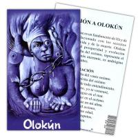 Estampa Olokun 7 x 11 cm (P25)