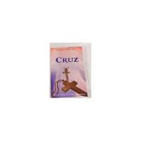 Amuleto Cruz Lisa Bronce 2 x 1 cm (para colgar)