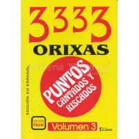 LIBRO 3333 Orixas (Puntos Cantados y Riscados) (Vol. 3) (7Ll...